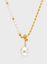 Gold Pearl Harmony Necklace