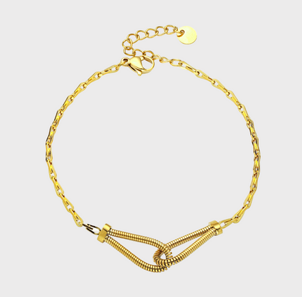Knotline Gold Bracelet