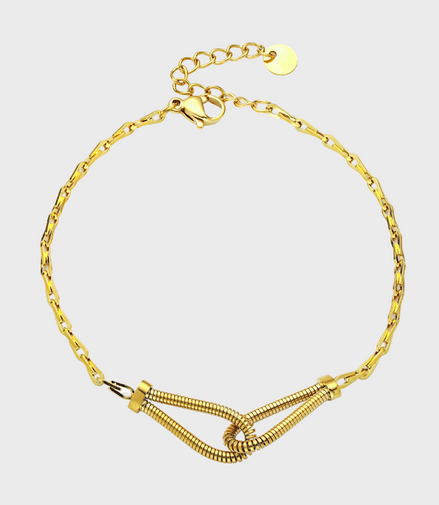 Knotline Gold Bracelet