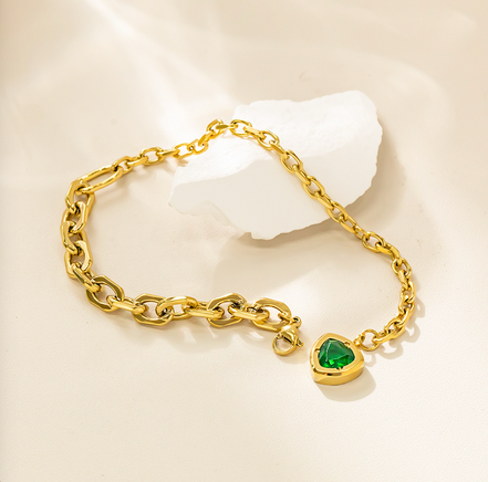 Verda Drop Gold Bracelet