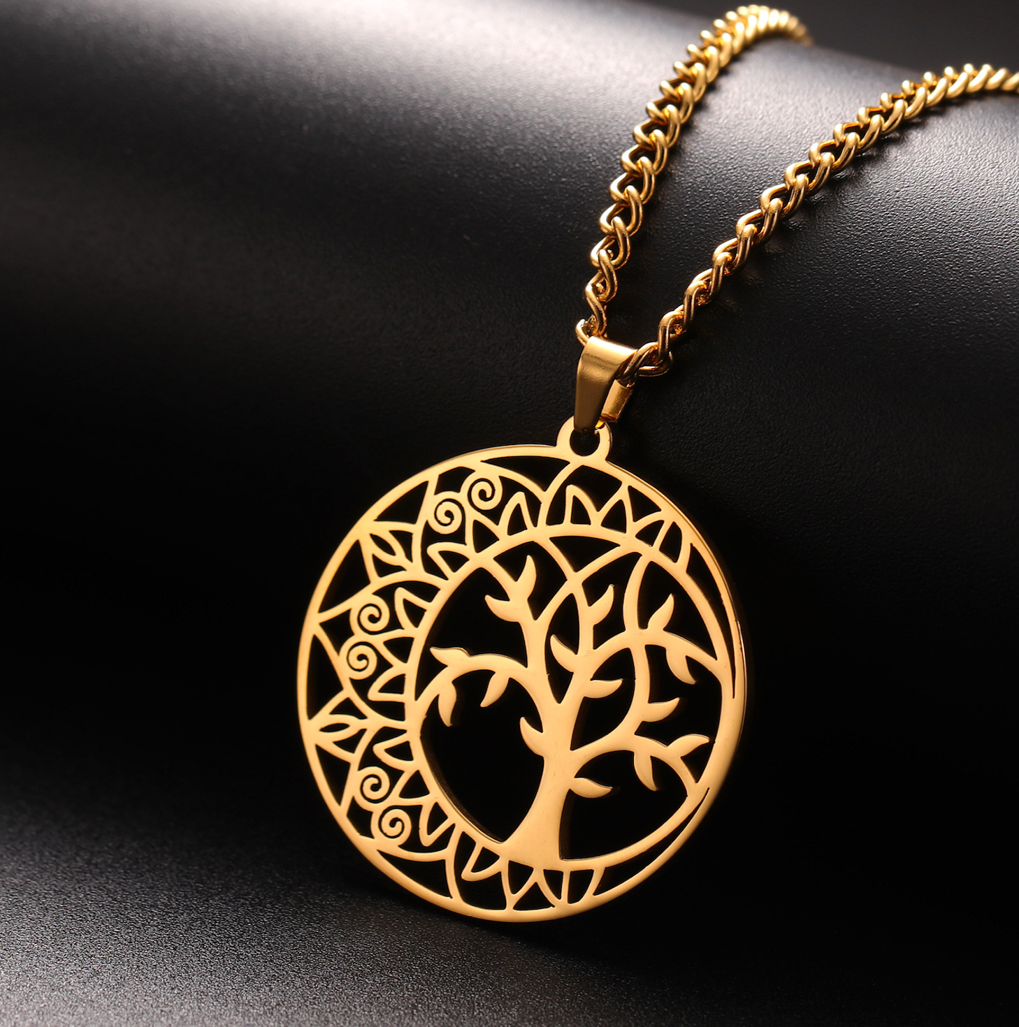 Tree of Life Gold Necklace