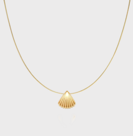 Gold Shell Necklace