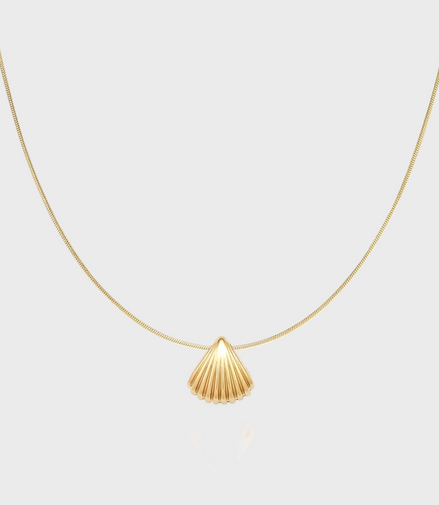 Gold Shell Necklace